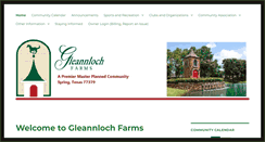 Desktop Screenshot of gleannlochfarmsca.org
